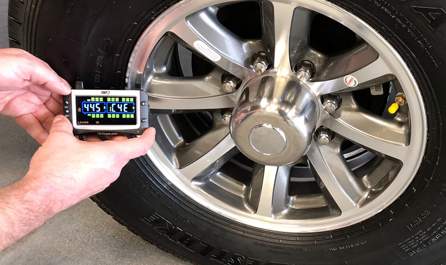display monitor near the stem to initiating the connection