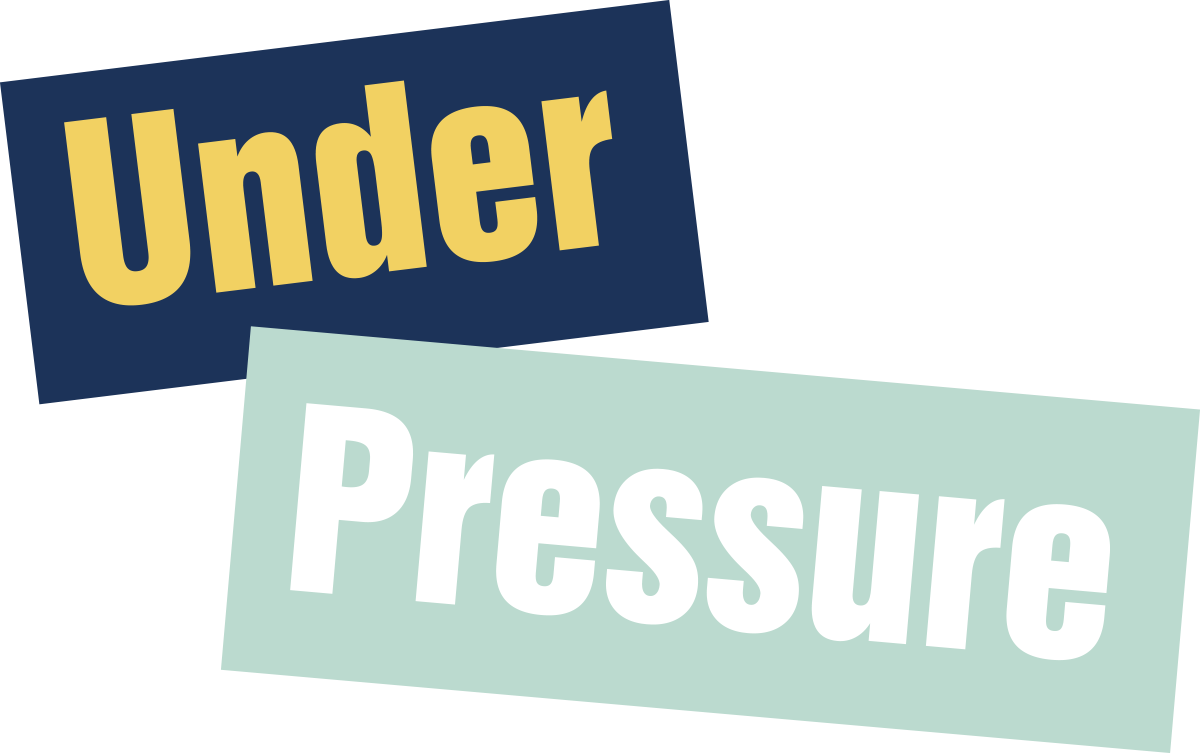 Under Pressure typography