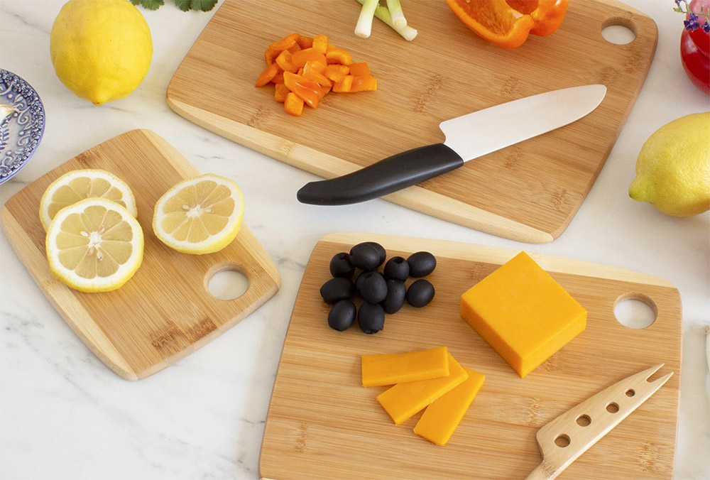 Cutting Boards on table