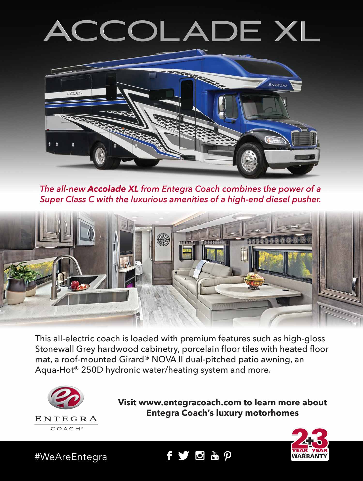 Entegra Coach Advertisement