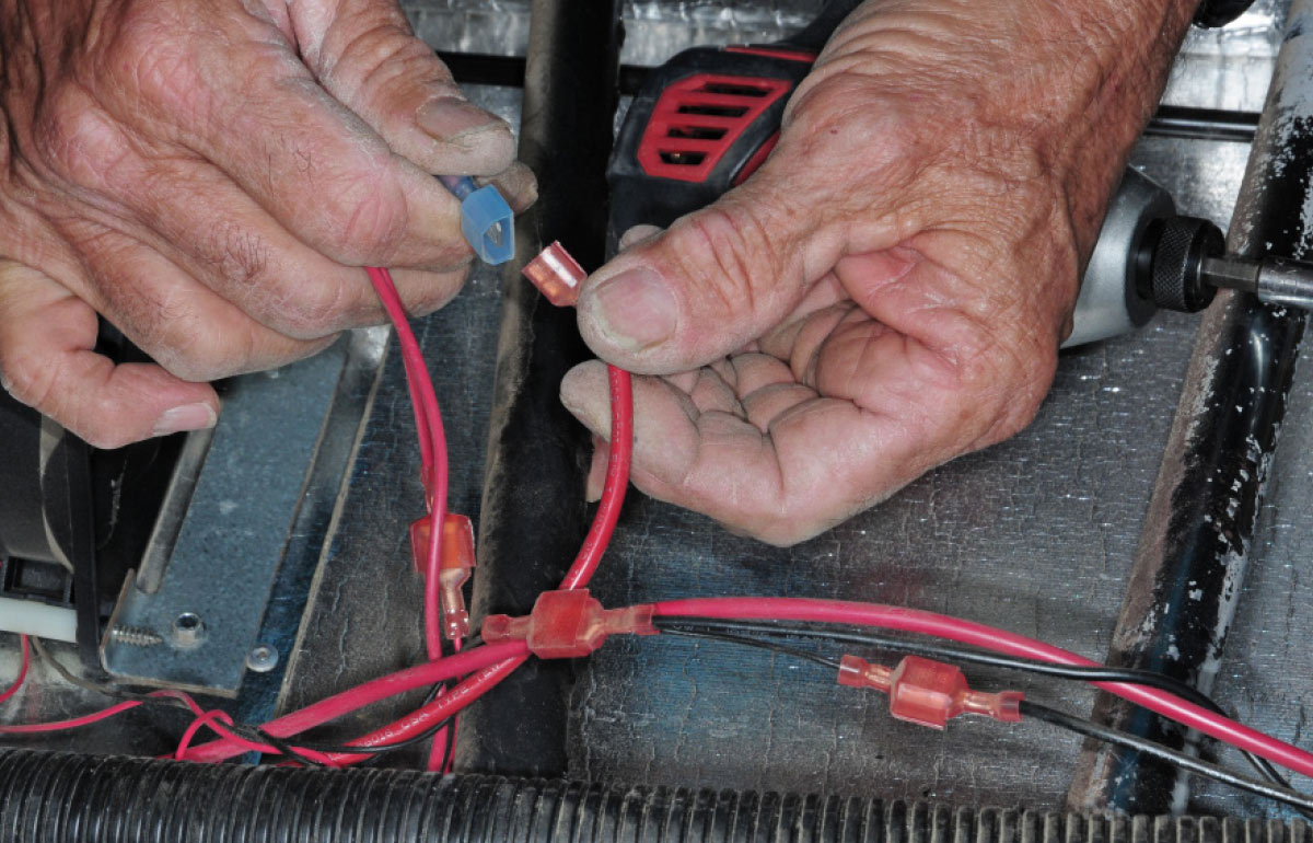 Disconnect wires