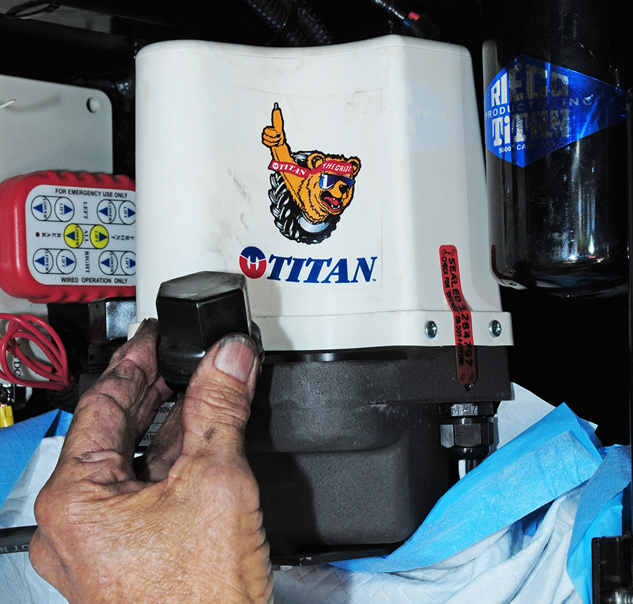 DOT 3 brake fluid being used