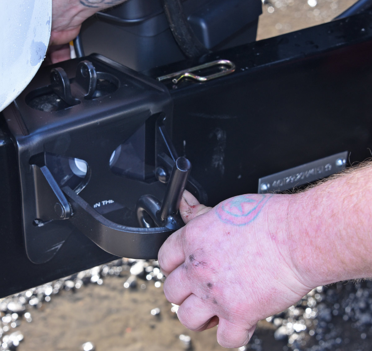 End of the spring bars