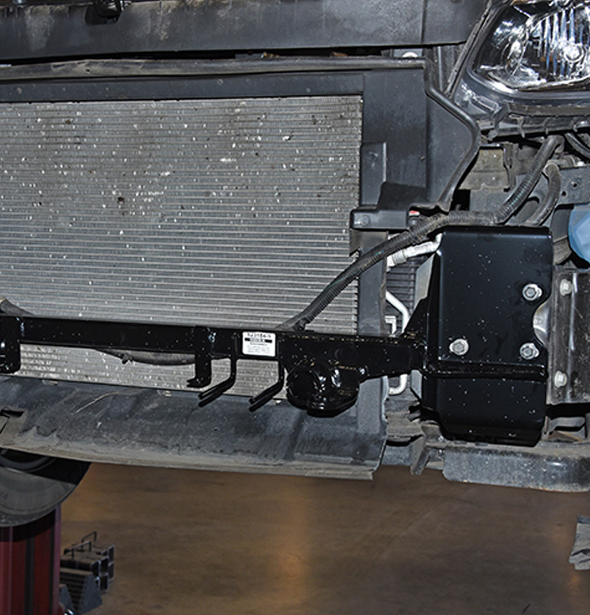 main baseplate structure installed