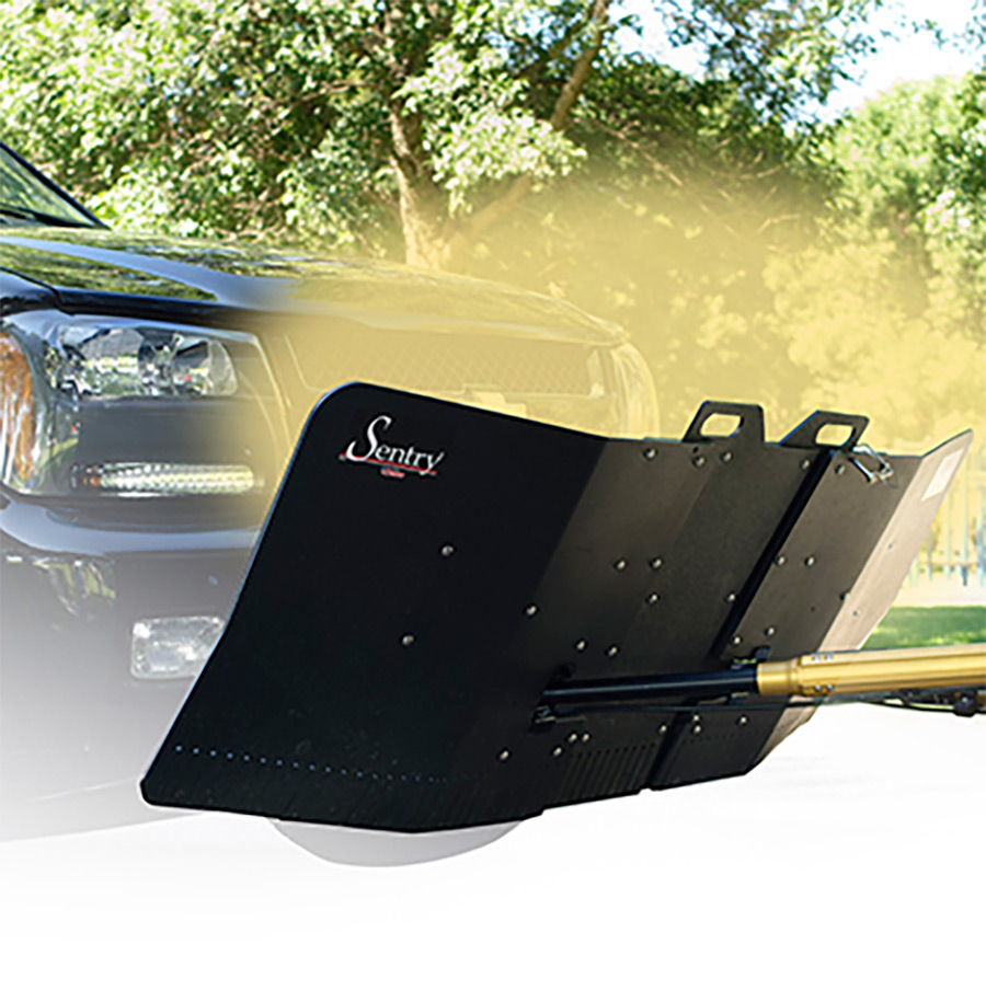 Demco Sentry Deflector being used on a car