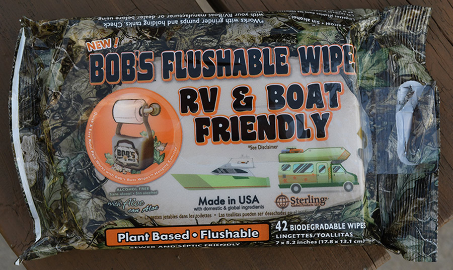 Bob's Flushable Wipes