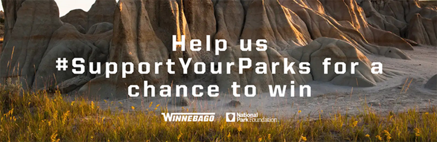 Help us #SupportYourParks for a chance to win