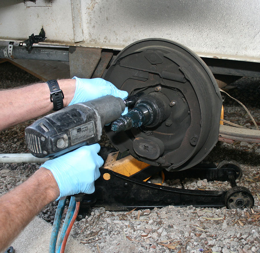 installing an electric brake kit
