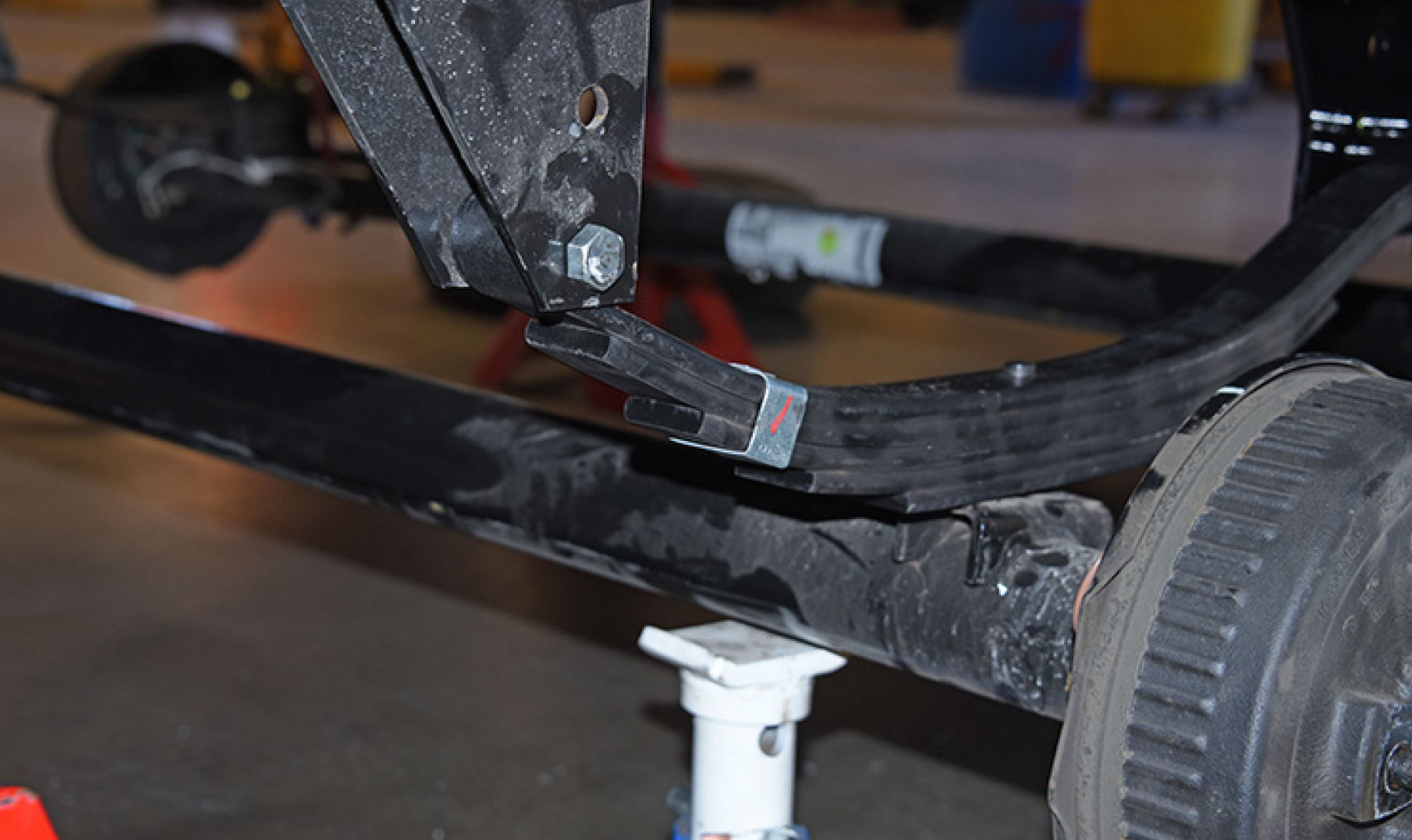 Comfort Ride leaf springs that attach to the factory