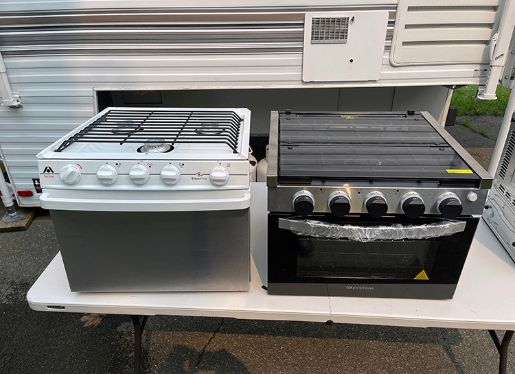 Whether new or old, RV gas ranges, which come in various sizes, need to be maintained to operate properly and last a long time