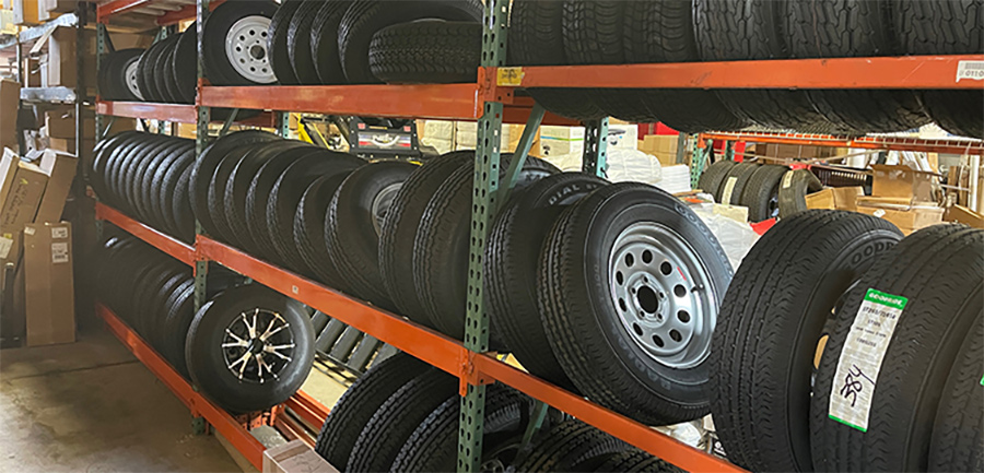 the thousands of SKUs in the warehouse