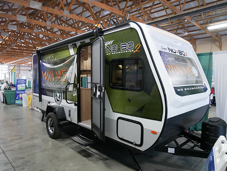 Customized Forest River No Boundaries Travel Trailer