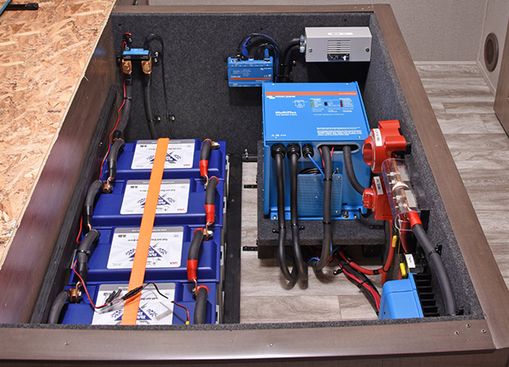 Battery cables in parallel