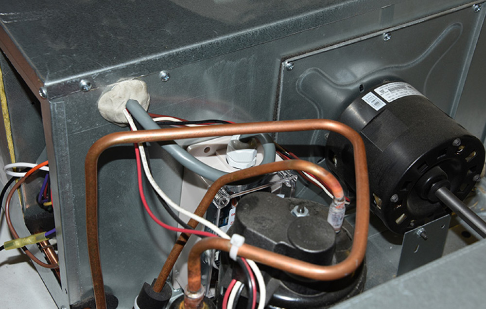 shroud is re-installed