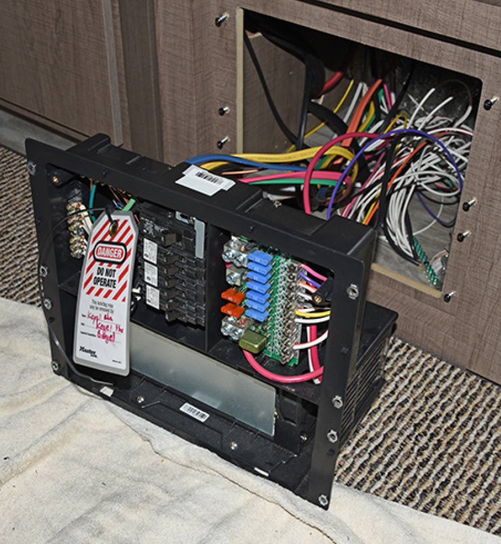 Solar panels and related cabling