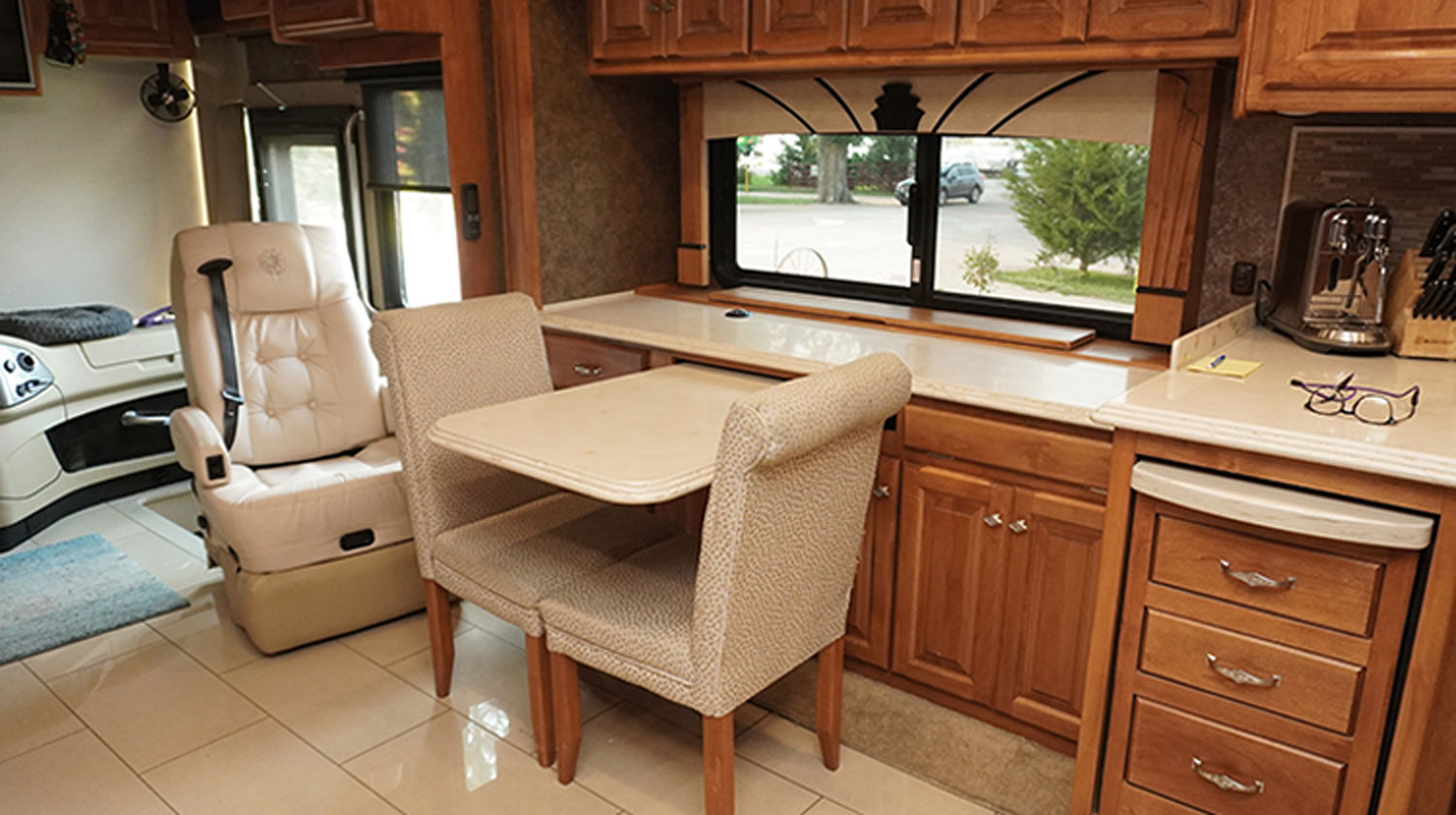 the completed theater seating ensemble