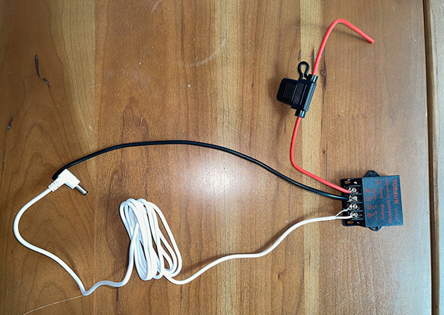 surgery on the power supply for the main unit