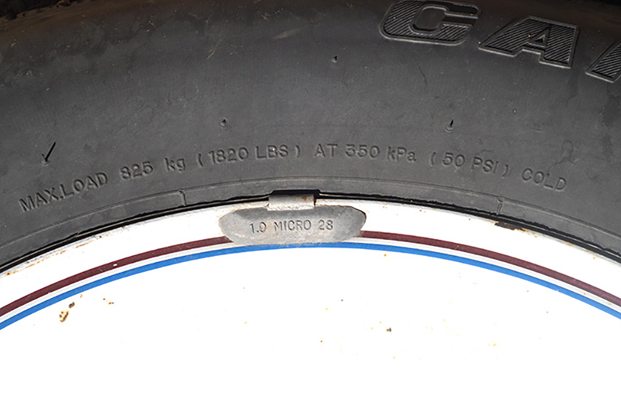 1.0 Micro 38 tire closeup