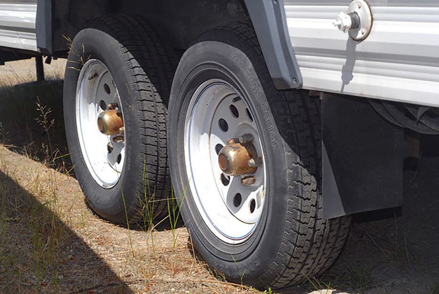 two tires needing to be replaced