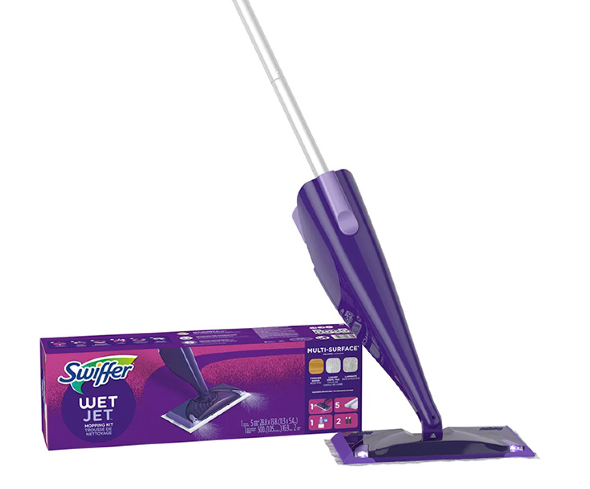 The Swiffer WetJet