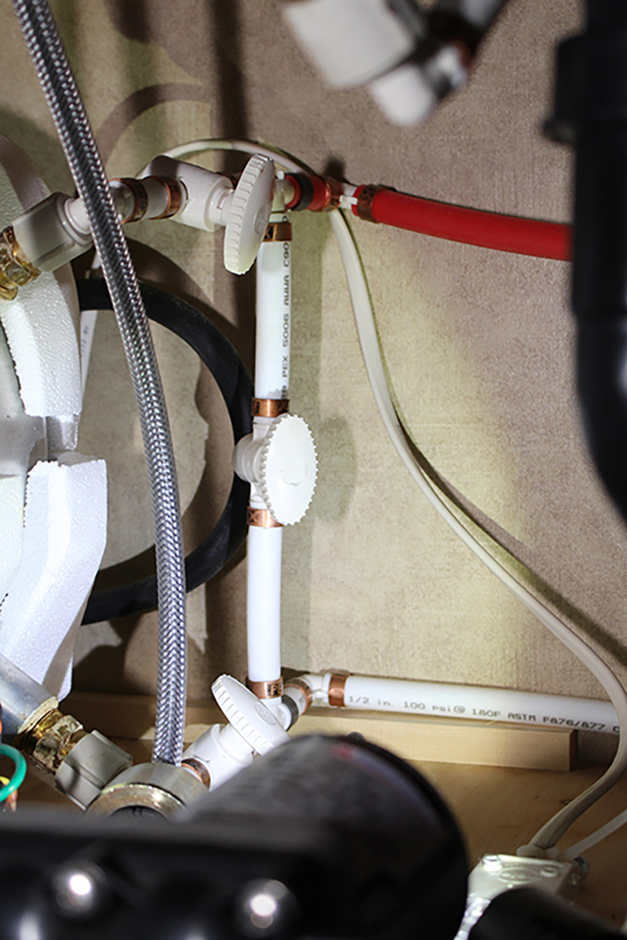 Water heater bypass kits