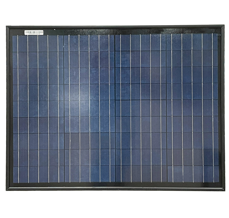 Solar panel 50 watt front