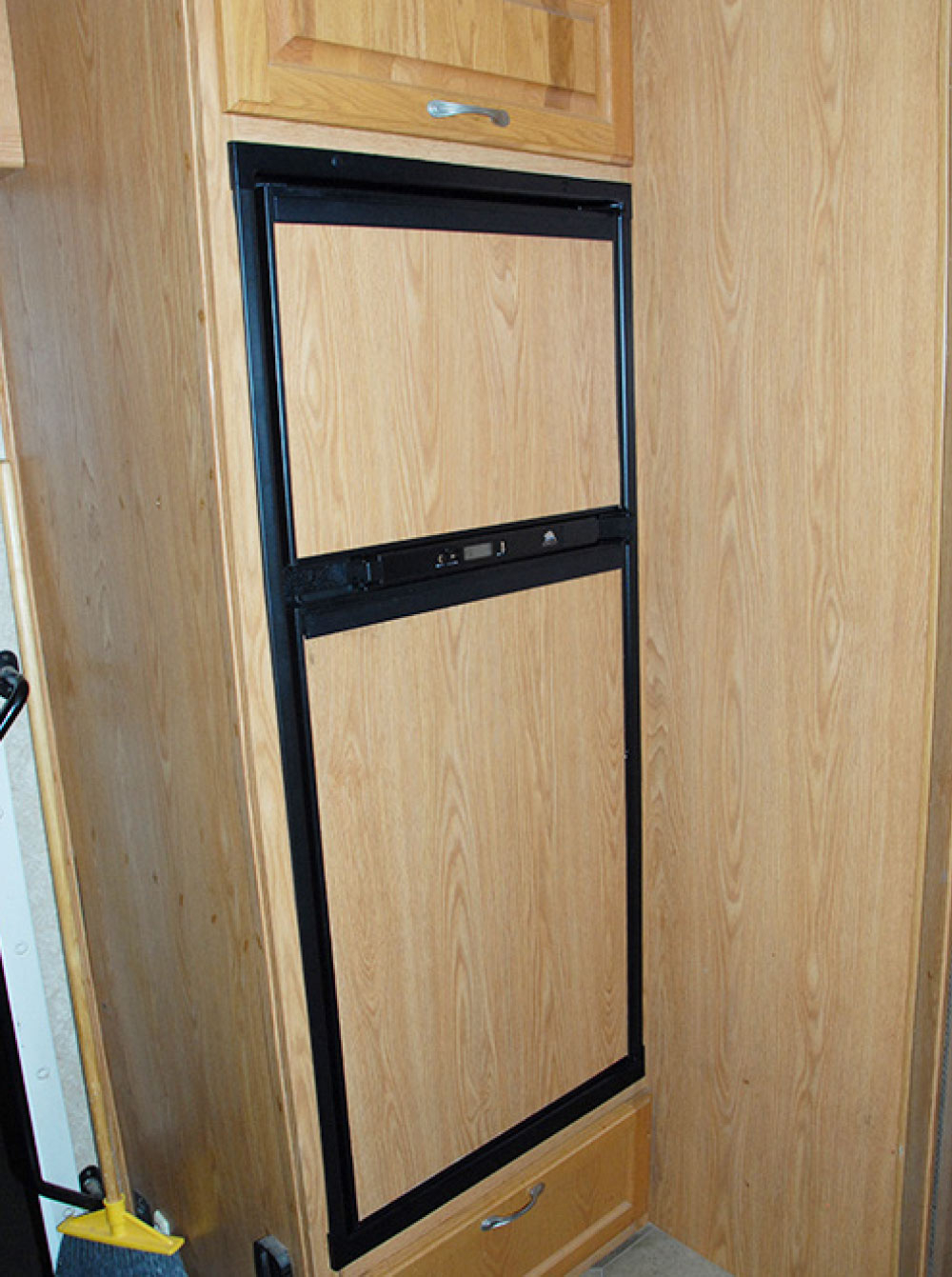 The new refrigerator
