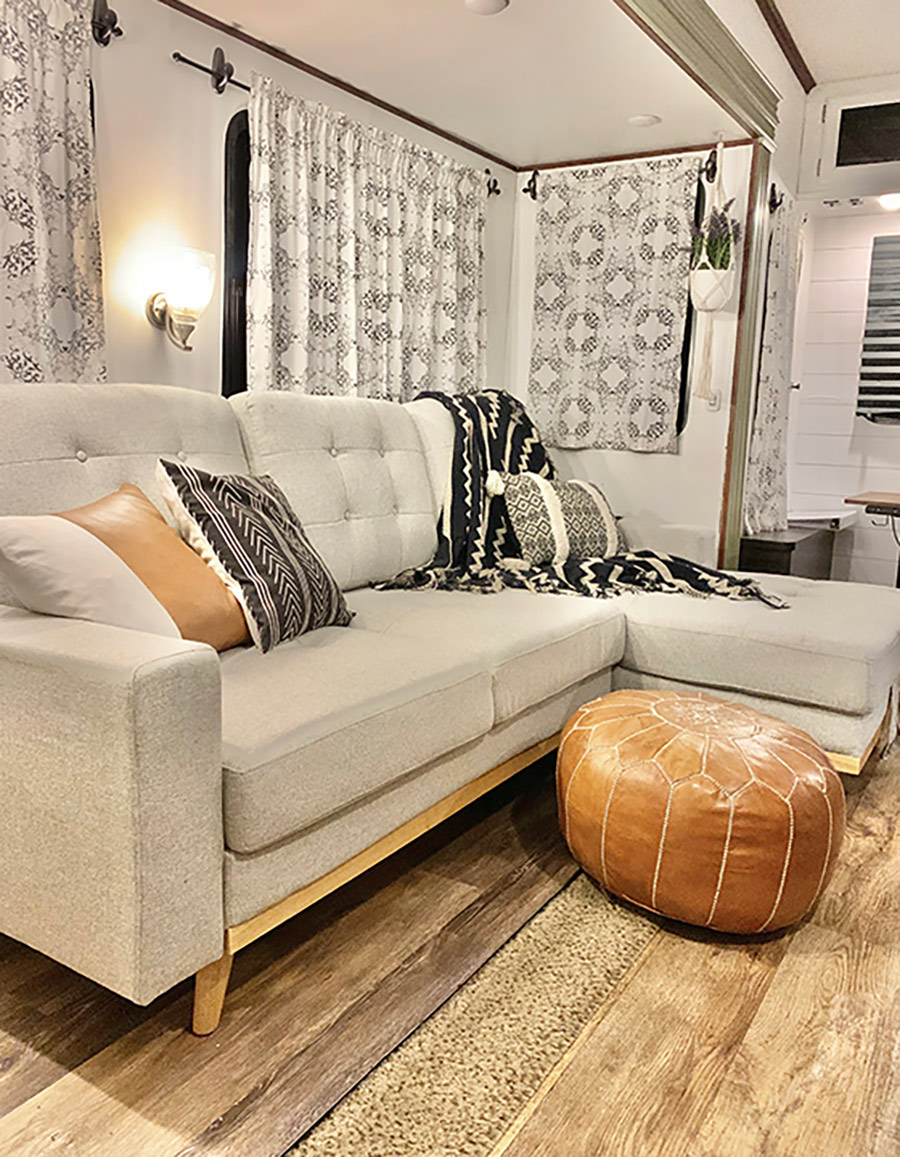 centerpiece of the living area
