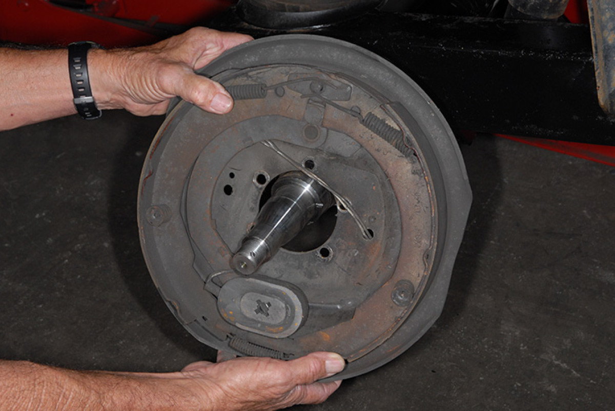 Installing the Kodiak disc brakes will take the better part of the day
