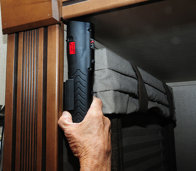 RVers who travel to remote locations should consider including personal protection inside their rig. Pepper balls can diffuse a bad situation