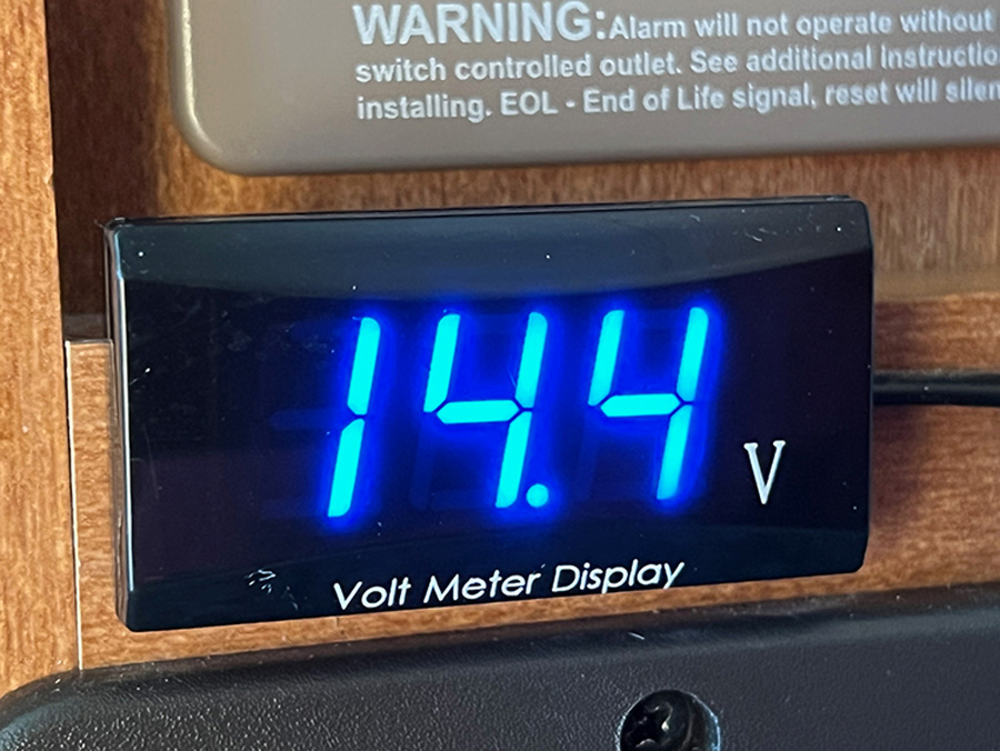 In its simplest form, having a reliable voltmeter will allow owners to monitor battery condition at a glance