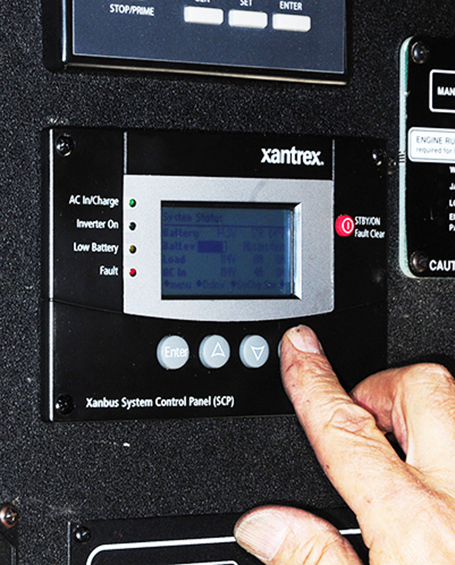 Xantrex Systems Control Panel