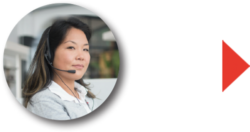 woman on telephone call wearing a headset