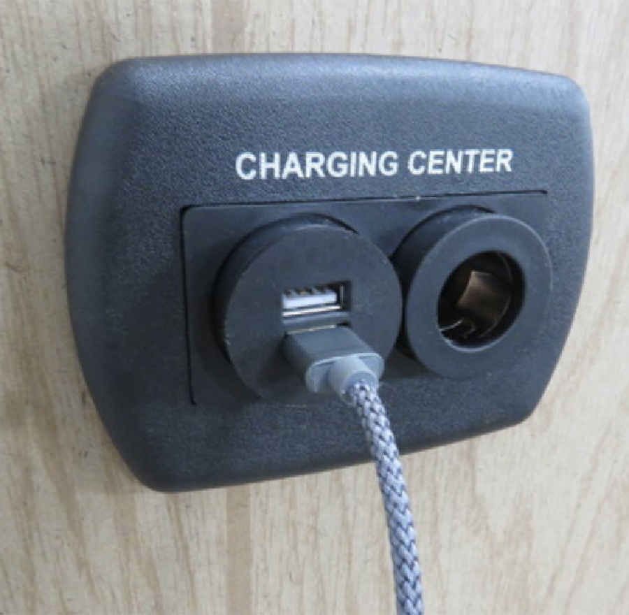 Device Charging Outside