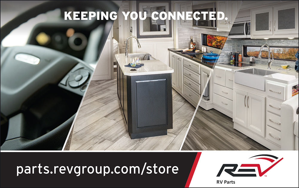 REV RV Group – Parts Advertisement