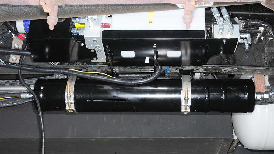 volume for front suspension