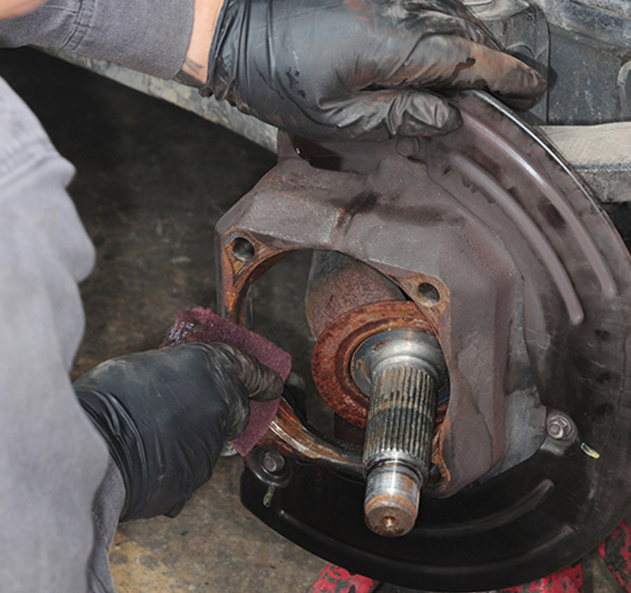 Removing rust