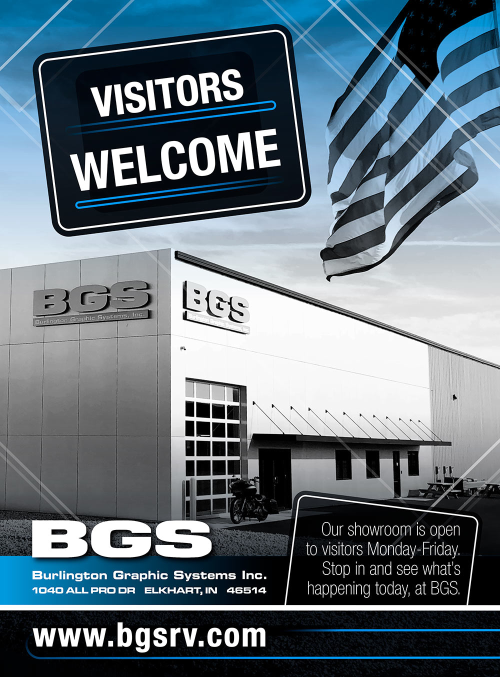 Burlington Graphic Systems Advertisement