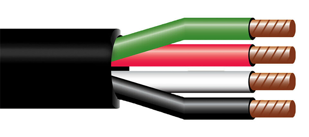 Diagram of inner power cable wiring