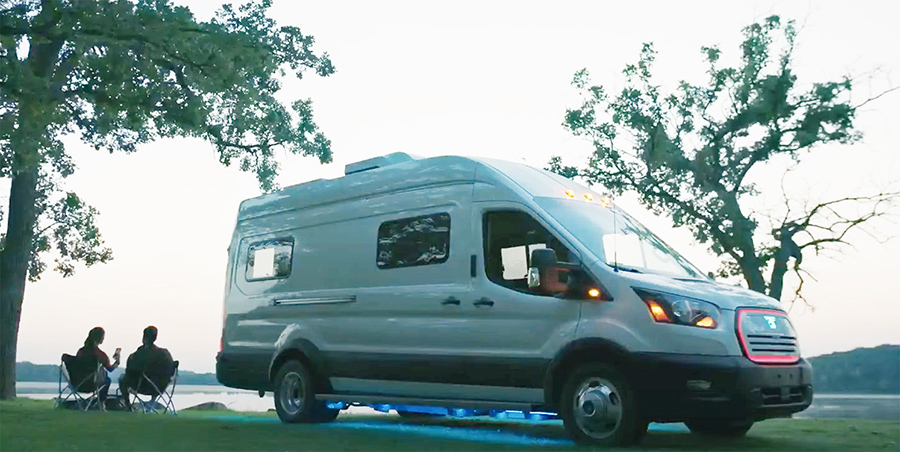Winnebago's eRV zero-emissions motorhome