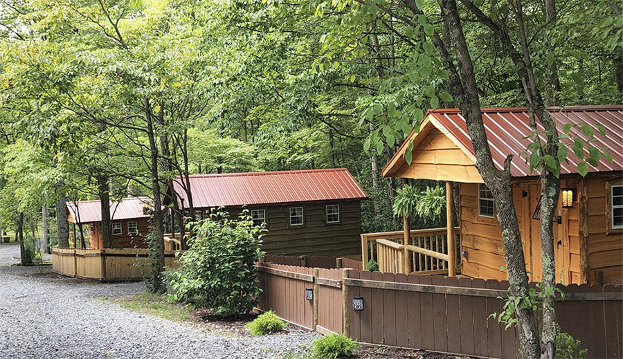 The Dyrt’s survey found that parks such as the Summersville (West Virginia) Lake Retreat & Lighthouse are expanding — and extending their seasons