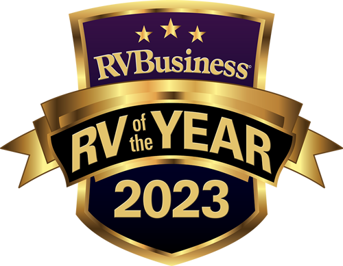 RVBusiness RV of the Year 2023 emblem