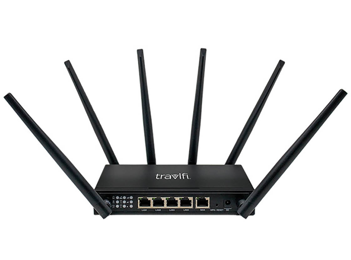 Pace International TravlFi JourneyXTR 4G/LTE Router & Wi-Fi Extender