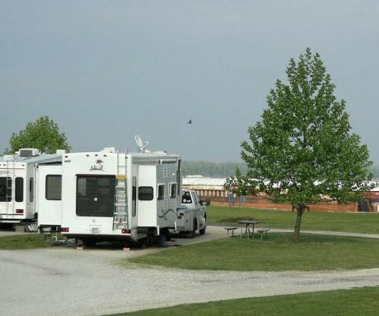 a view of Tom Sawyer’s RV Park