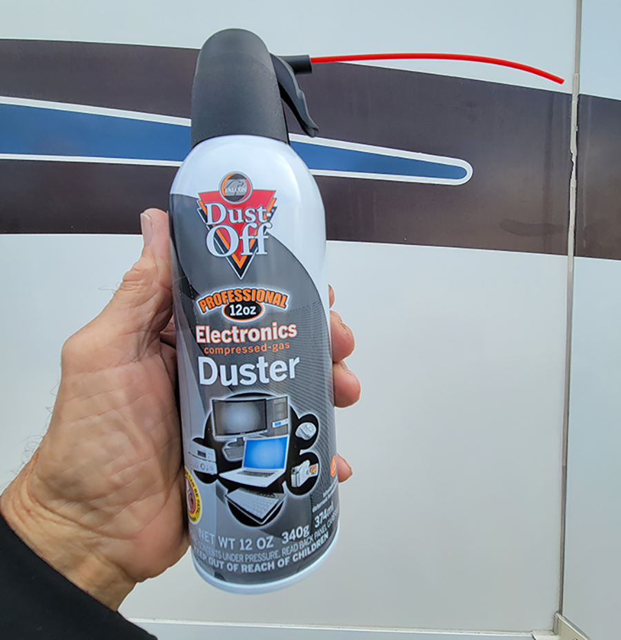 A Can of compressed gas