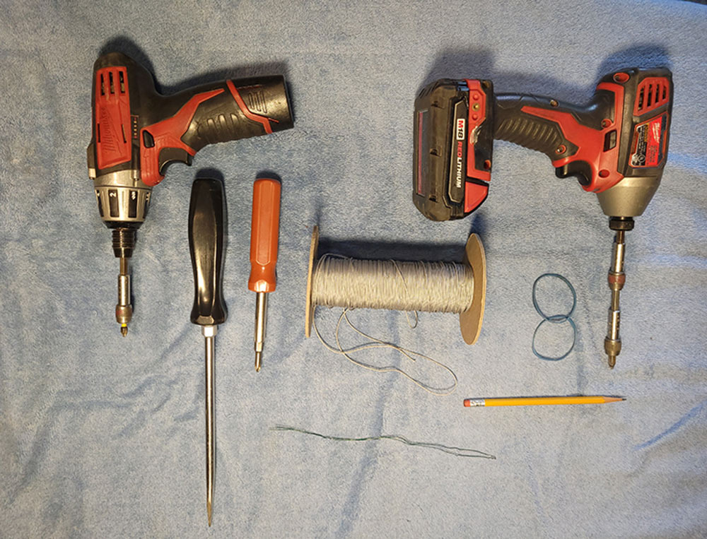Tools needed for the job