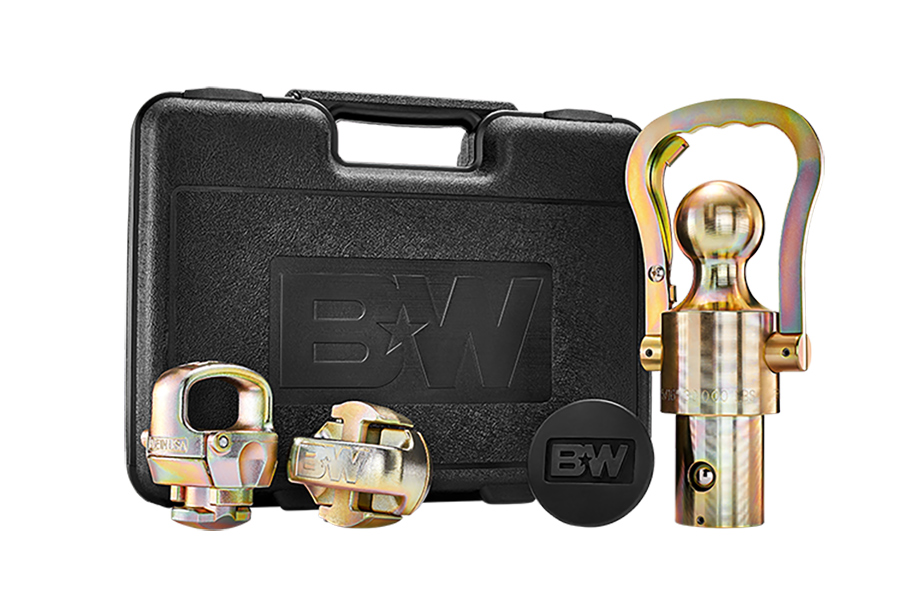 B&W Trailer Hitcher OEM Gooseneck Ball & Safety Chain Kit