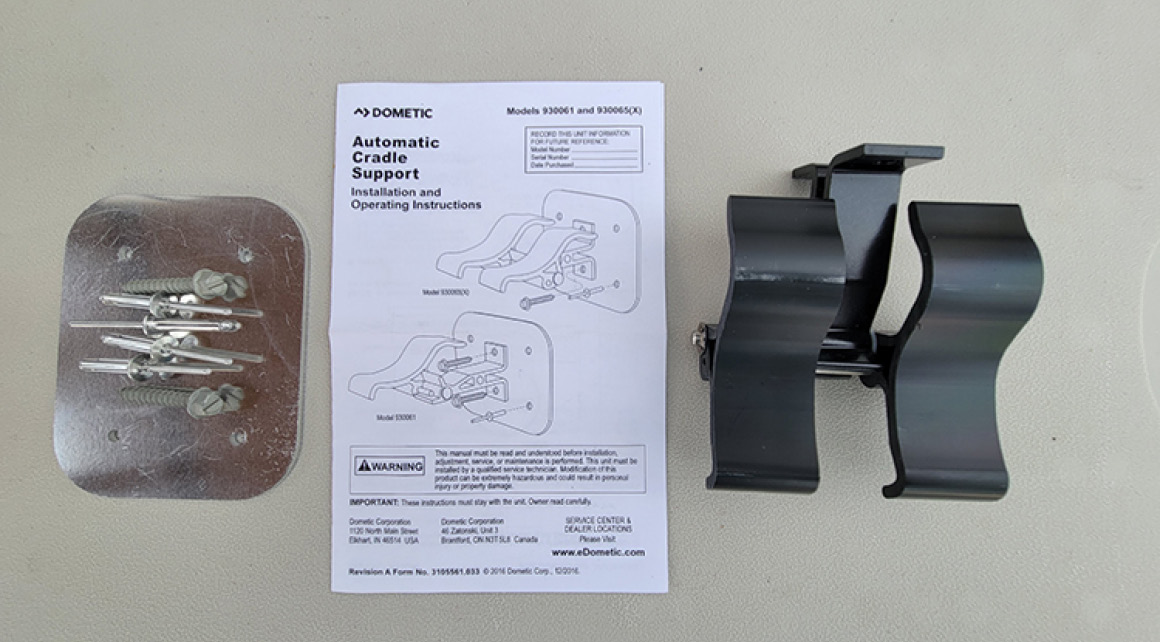 Dometic’s Automatic Cradle Support kit (#930065)