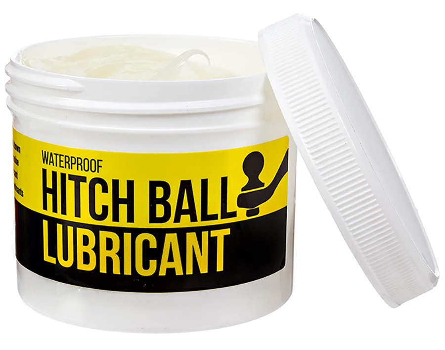 Mission Automotive’s Hitch Ball Lubricant is a high-film-strength, waterproof and non-straining grease that’s said to be compatible with all major hitch brands and can also be used for metal-to-metal contact locations with the receiver, couplers and jacks.