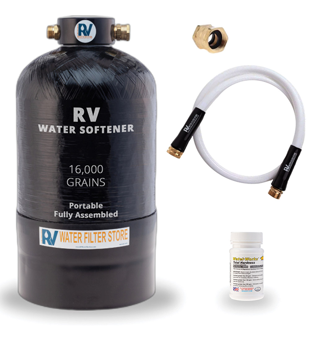 "ON THE GO" RV water softener